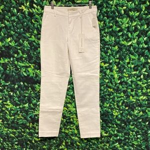 NWT Liverpool Jeans Company Kelsey Trouser Bright White Sz 2